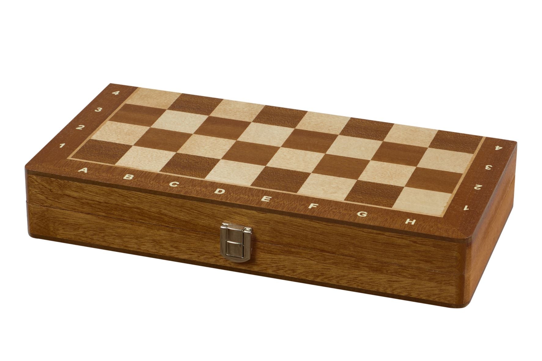 Magnetic CHESS SET 31cm (mahogany/maple) - Magnetic CHESS SET 31cm (mahogany/maple)