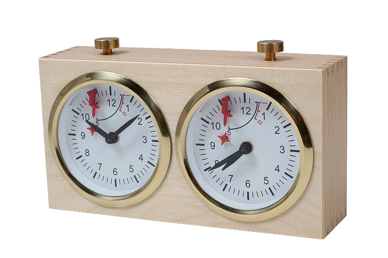 BHB Holzuhr ohne Ständer - groß hell - 80dec0195b0b285f115f8ecaee183a49