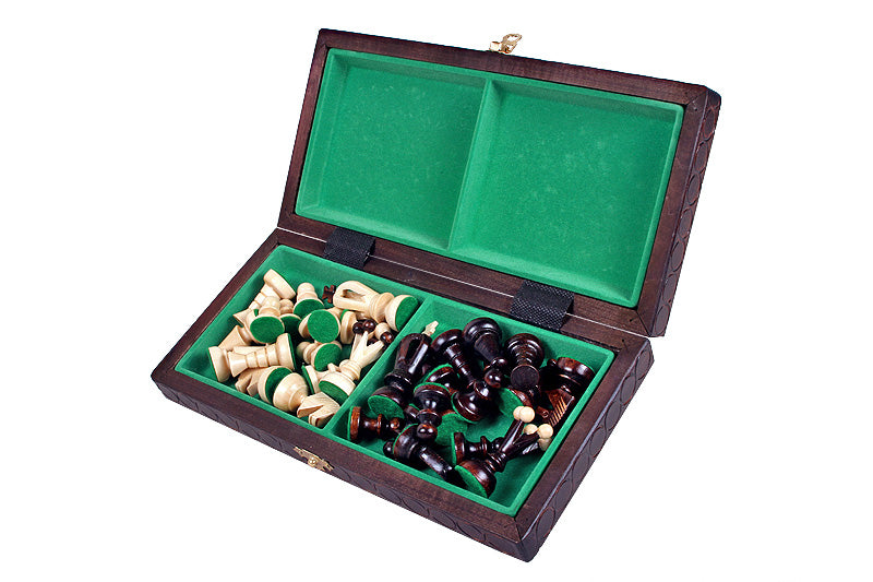 KLEINES KÖNIGLICHES SCHACH (30x30cm) - efe735c440a19d625183c77212a86656