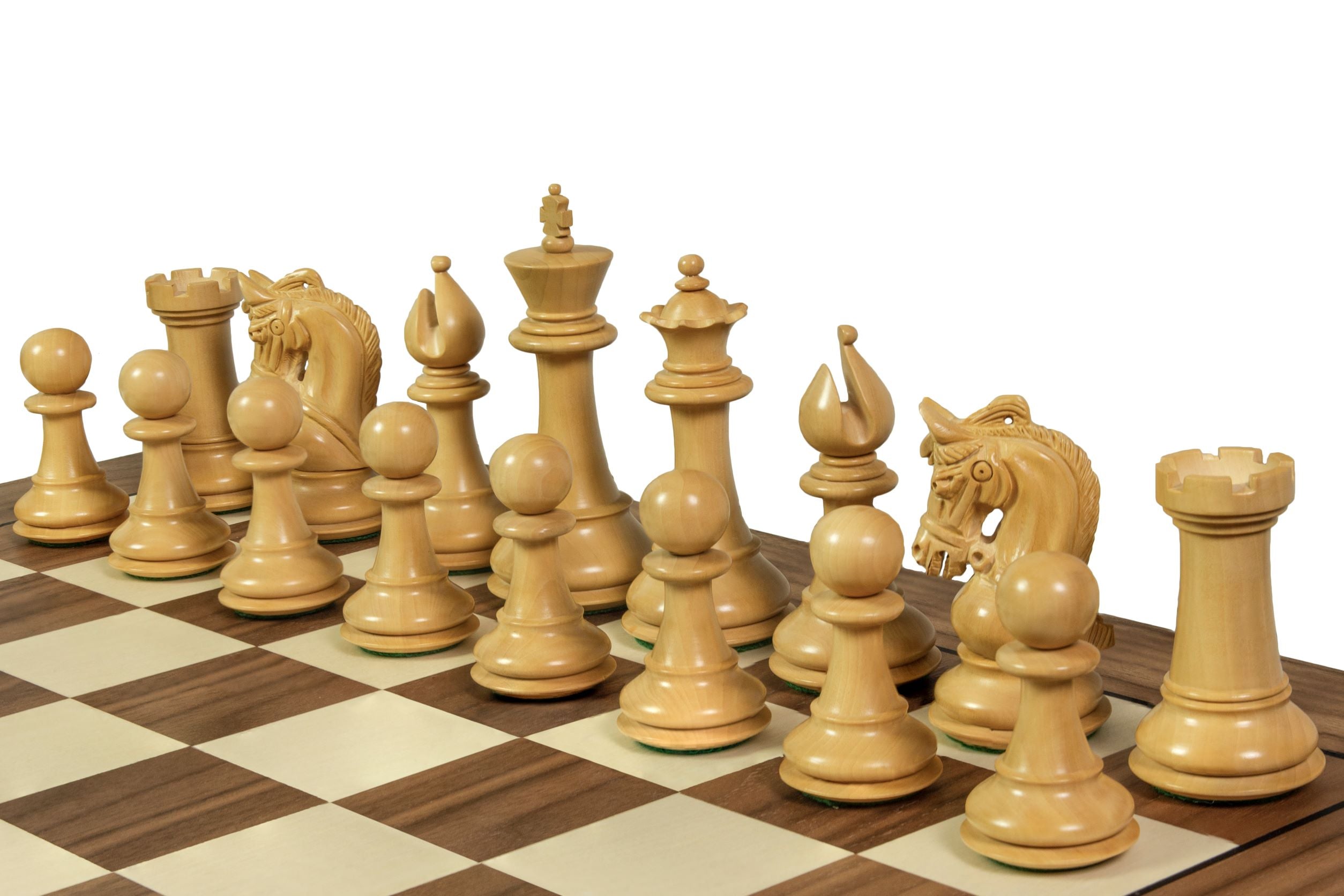 Schachbrett Nr. 5+ mit schwarzem Rahmen (ohne Beschreibung) Nussbaum/ Ahorn (Intarsien) - Exklusiv - d00f57af155054dd1c89650b81c97fc3