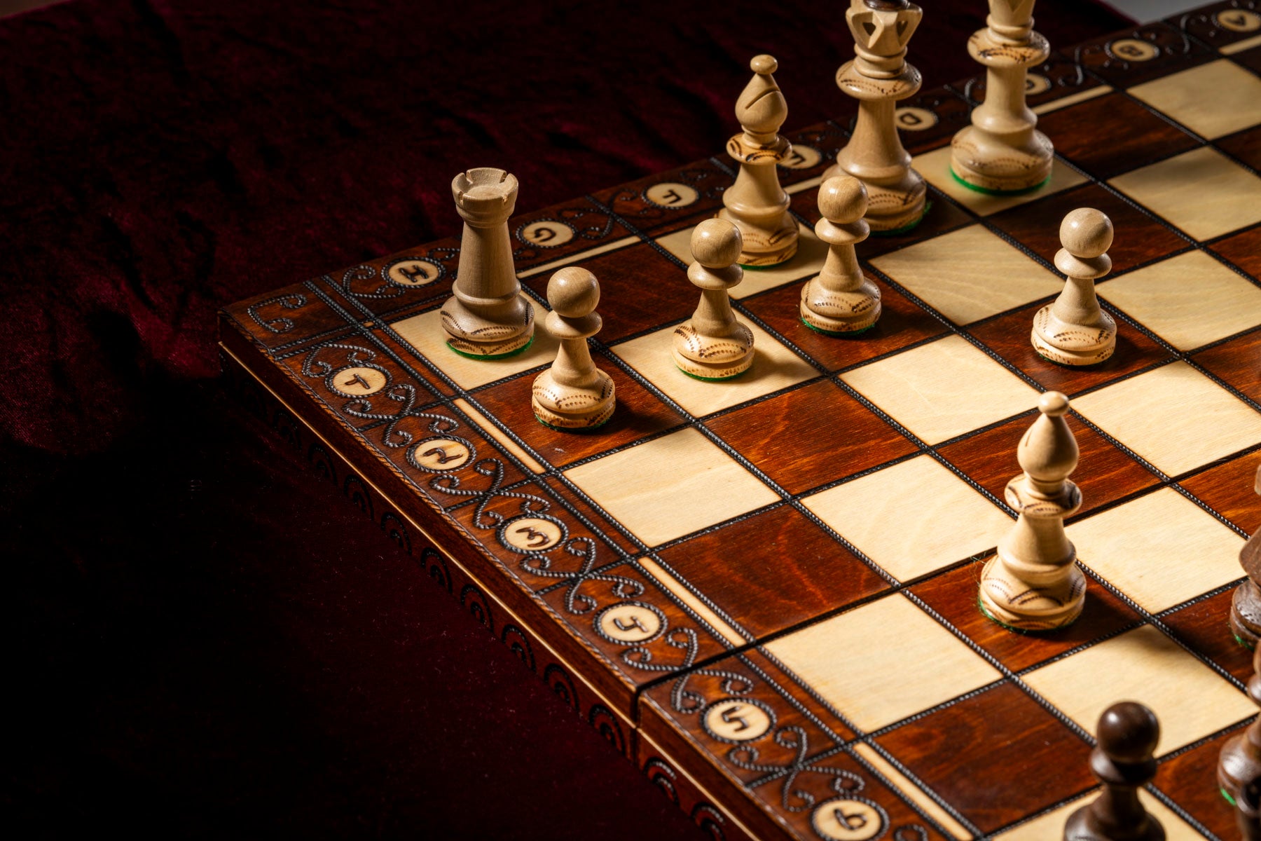 SENATOR Schachspiel (42x42cm) - Klassisches, perfekt als Geschenk - 13afe7d84d16acbffc62624f6d52c05b