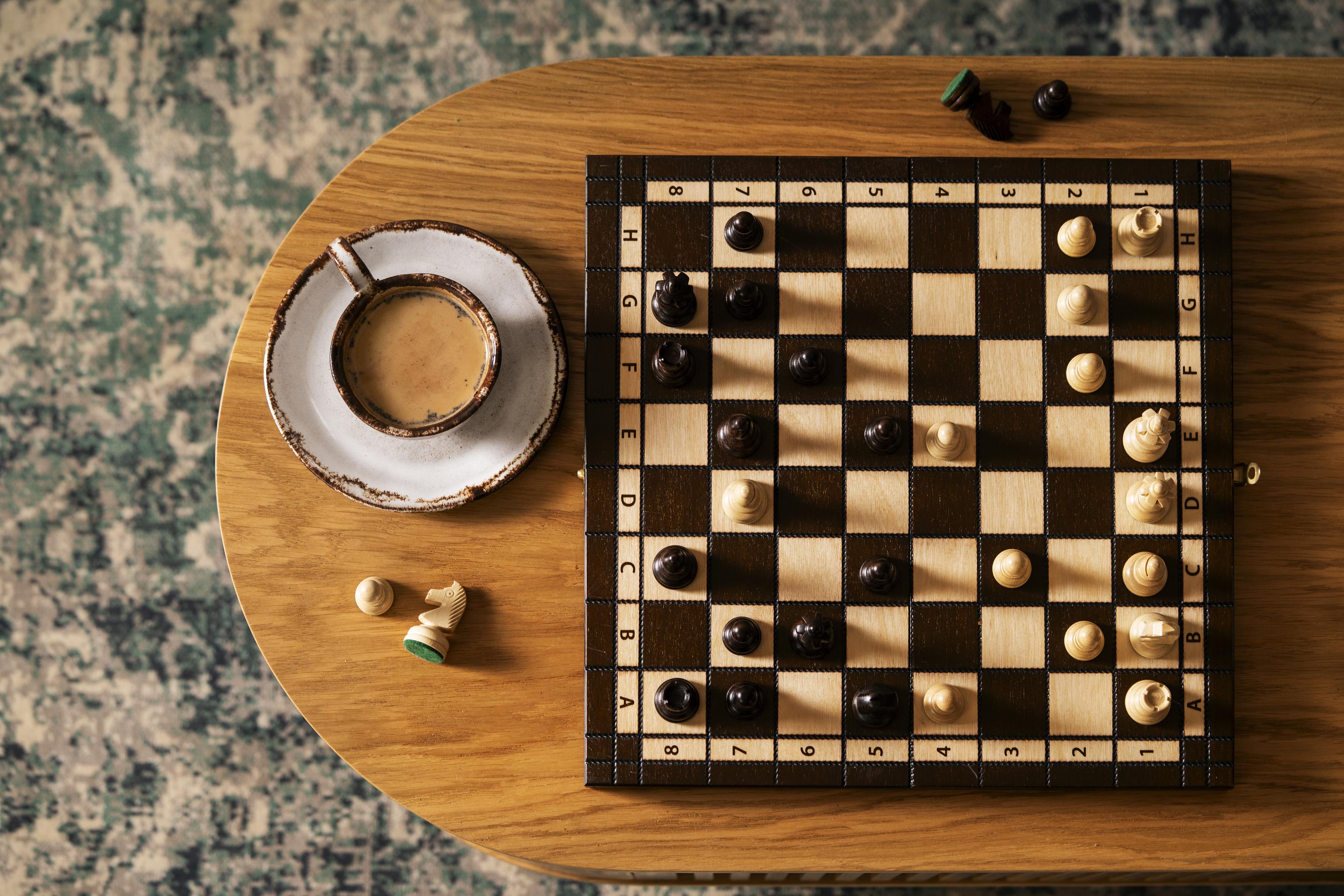 OLYMPISCHES SCHACH (36x36cm) - a2f60fe72eba81393269eeaa040c747d