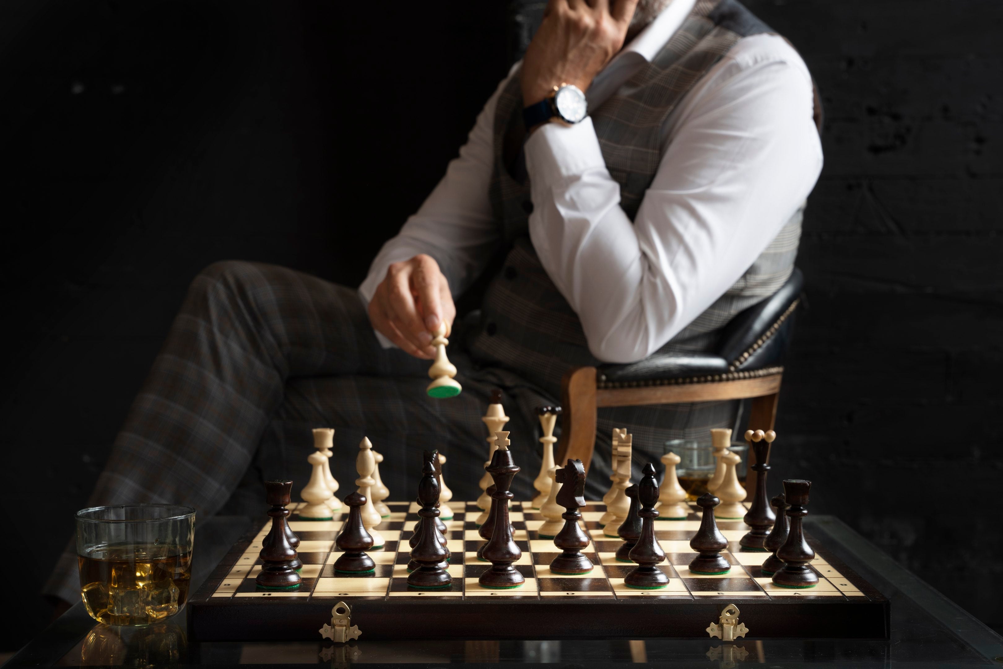 GROSSES SCHACHSPIEL Alpin (49x49cm) - 062cd51f922a47a9a051a25a43959316