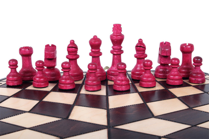 CHESS SET FOR THREE PLAYERS – MEDIUM - CHESS SET FOR THREE PLAYERS – MEDIUM