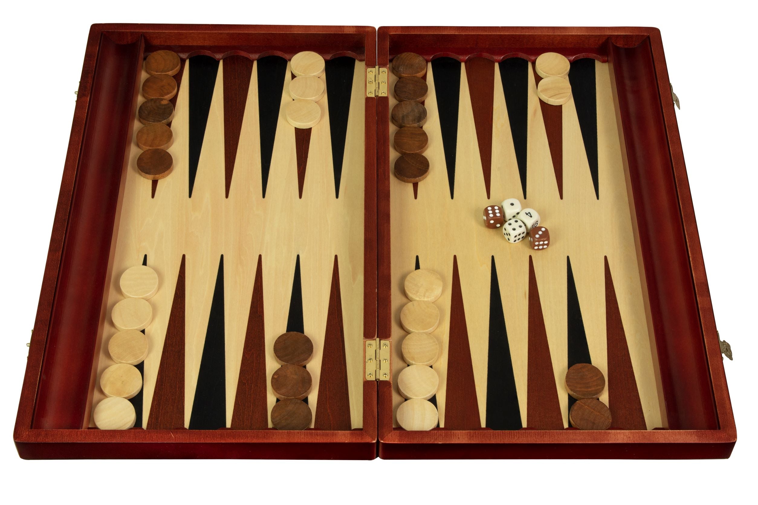 BACKGAMMON - LARGE TRICTRAK - 43f57b53b663c27f8081ba0d920166e9