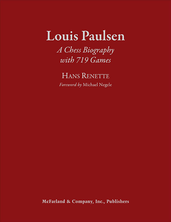 Louis Paulsen - a3cace2196197c9117417a5bf617cd07