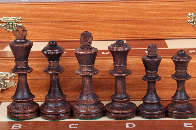 TOURNAMENT No 6 Inlaid (intarsia), insert tray, wooden pieces - TOURNAMENT No 6 Inlaid (intarsia), insert tray, wooden pieces