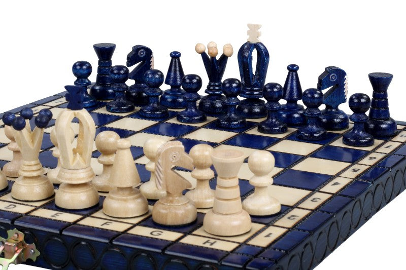 KÖNIGLICHES SCHACH KLEIN, blau - f7bfa6562463c81b4c87d52b811cc7d5