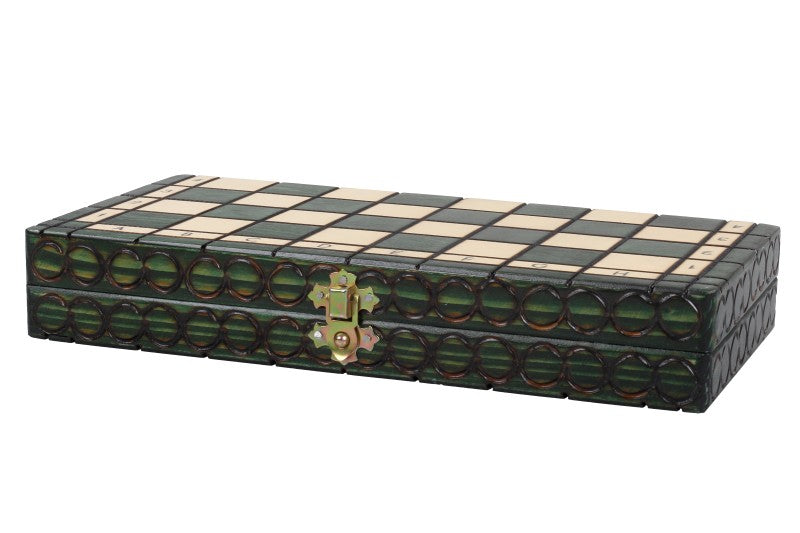 KÖNIGLICHES SCHACH KLEIN, GRÜN (30x30cm) - 3c8cd8c209751a1ff4650b70bfb1a98c