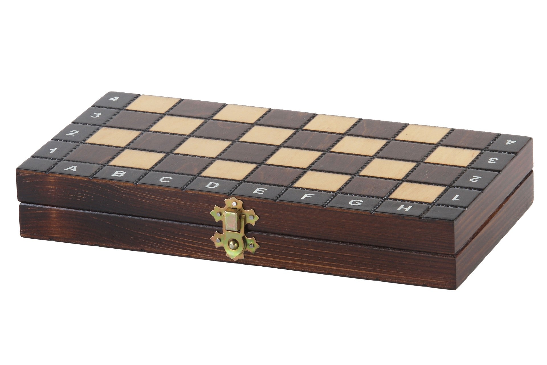 SCHOOL BOARD OF WOOD (28x28cm) - Schach + Dame + BACKGAMMON - e604e5269ba7cdfda751674a75046b94