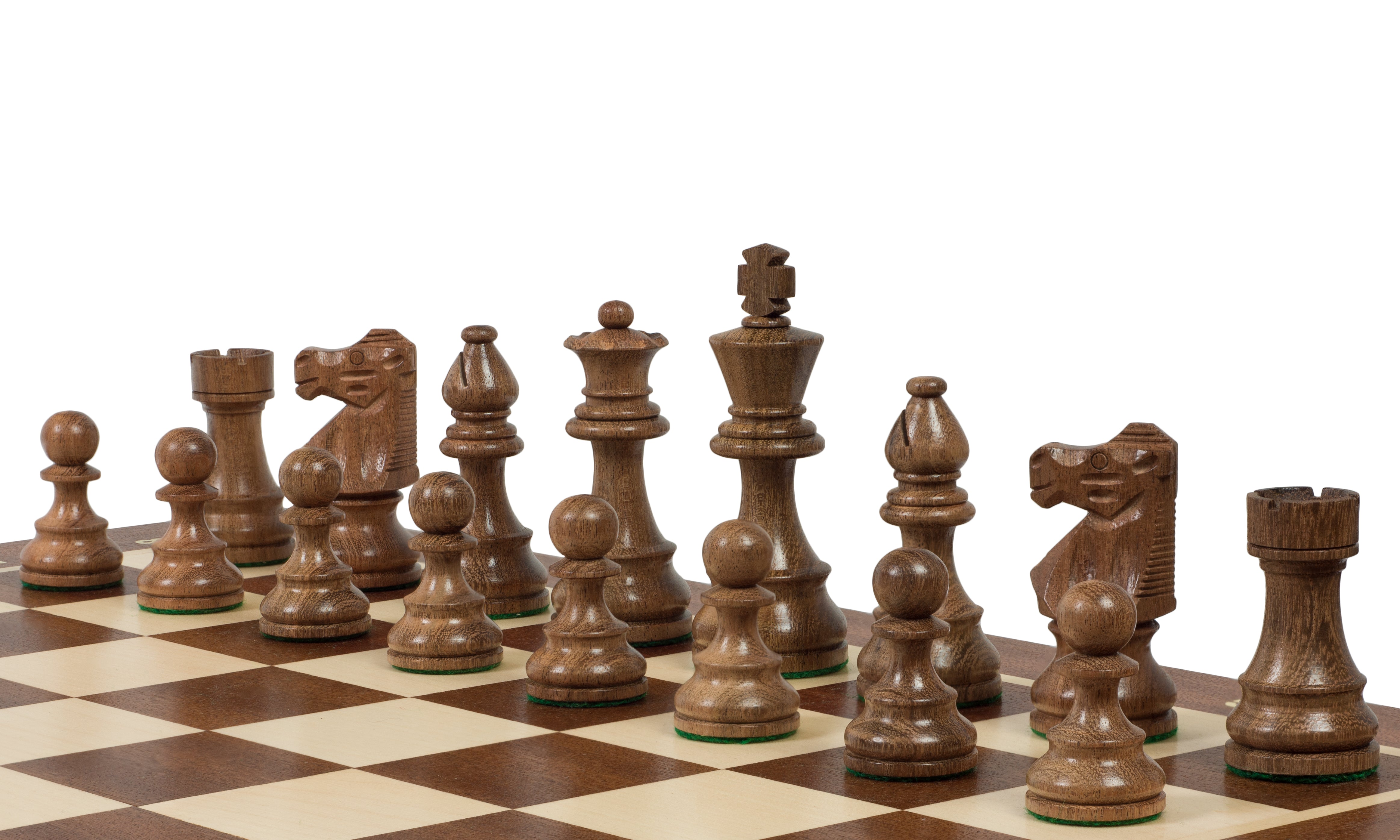 No6 Sapele Chessboard + 3.75" French Acacia pieces - fd9d983f6bf7401518194ddf5abfd994