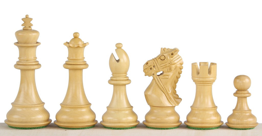 King's Bridal Ebony Chess Figures 3.75 Carved Wooden - cf77efcd1aa1a443ad3b8361a92239f9