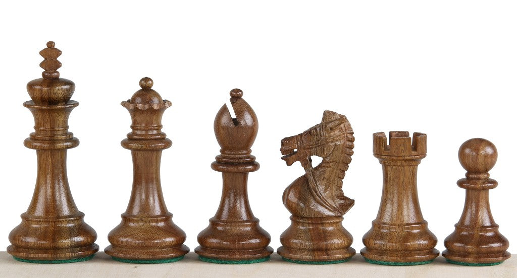 Kings Bridal Acacia/Boxwood 3,5'' chess pieces - Kings Bridal Acacia/Boxwood 3,5'' chess pieces