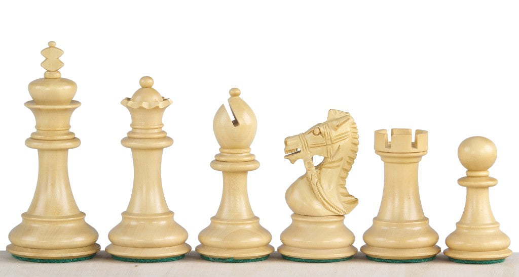 Kings Bridal Acacia/Boxwood 3,5'' chess pieces - Kings Bridal Acacia/Boxwood 3,5'' chess pieces