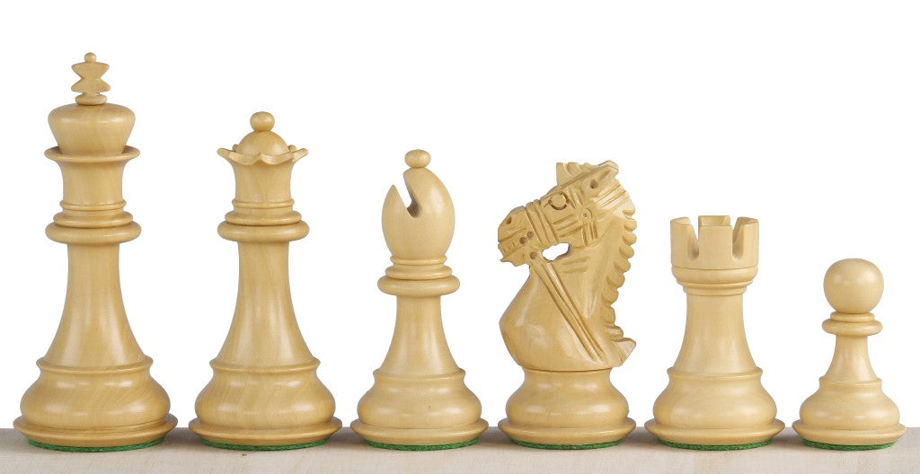 Kings Bridal Acacia/Boxwood 3,75'' chess pieces - Kings Bridal Acacia/Boxwood 3,75'' chess pieces