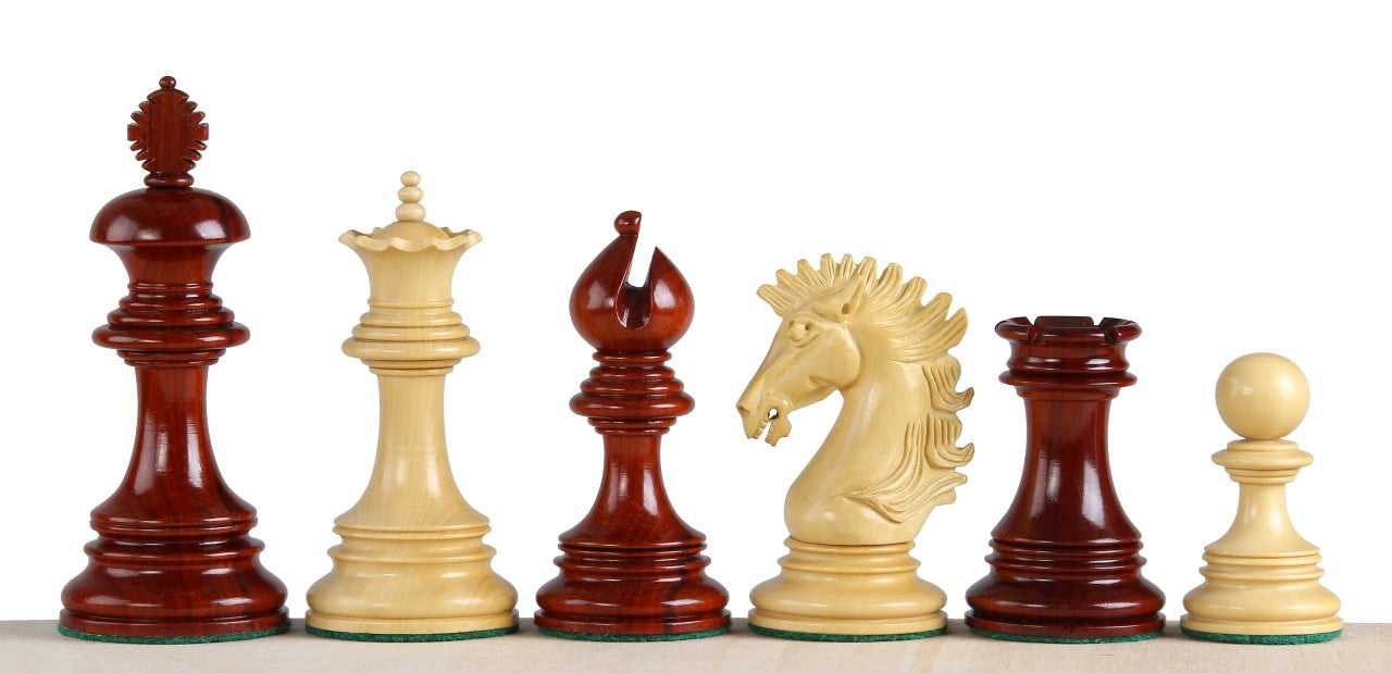 Sunrise Redwood 3,75 Zoll Schachfiguren - d8af21dce3a1d3db13c368eb97720f7c