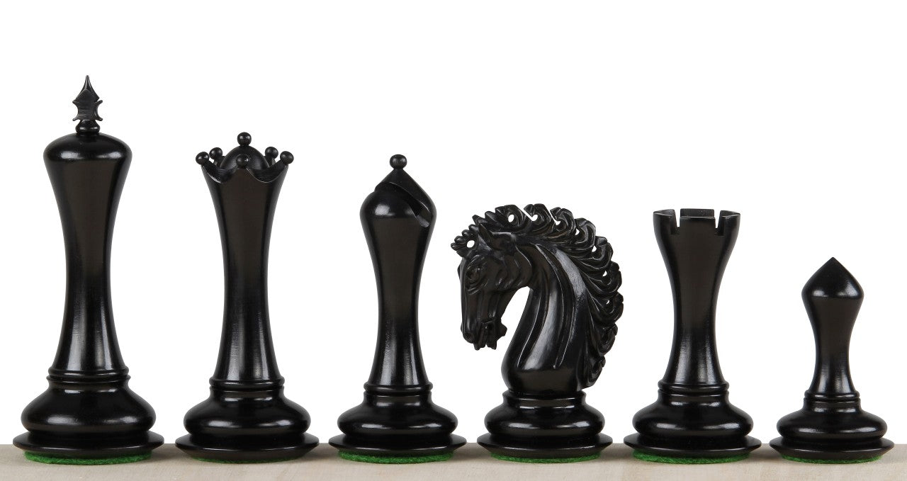 Empire Ebenholz Schachfiguren 4,25 Zoll - a6cc744d845fa3ca71612dd3b5010196