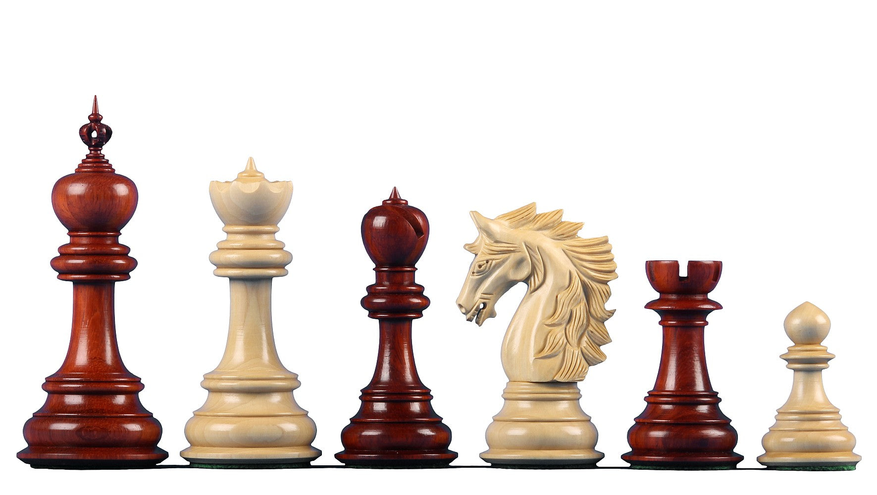 Dubliner Montgoy Paduk 5 Zoll Schachfiguren - f324b134a996ddac47ae14baaa28861b