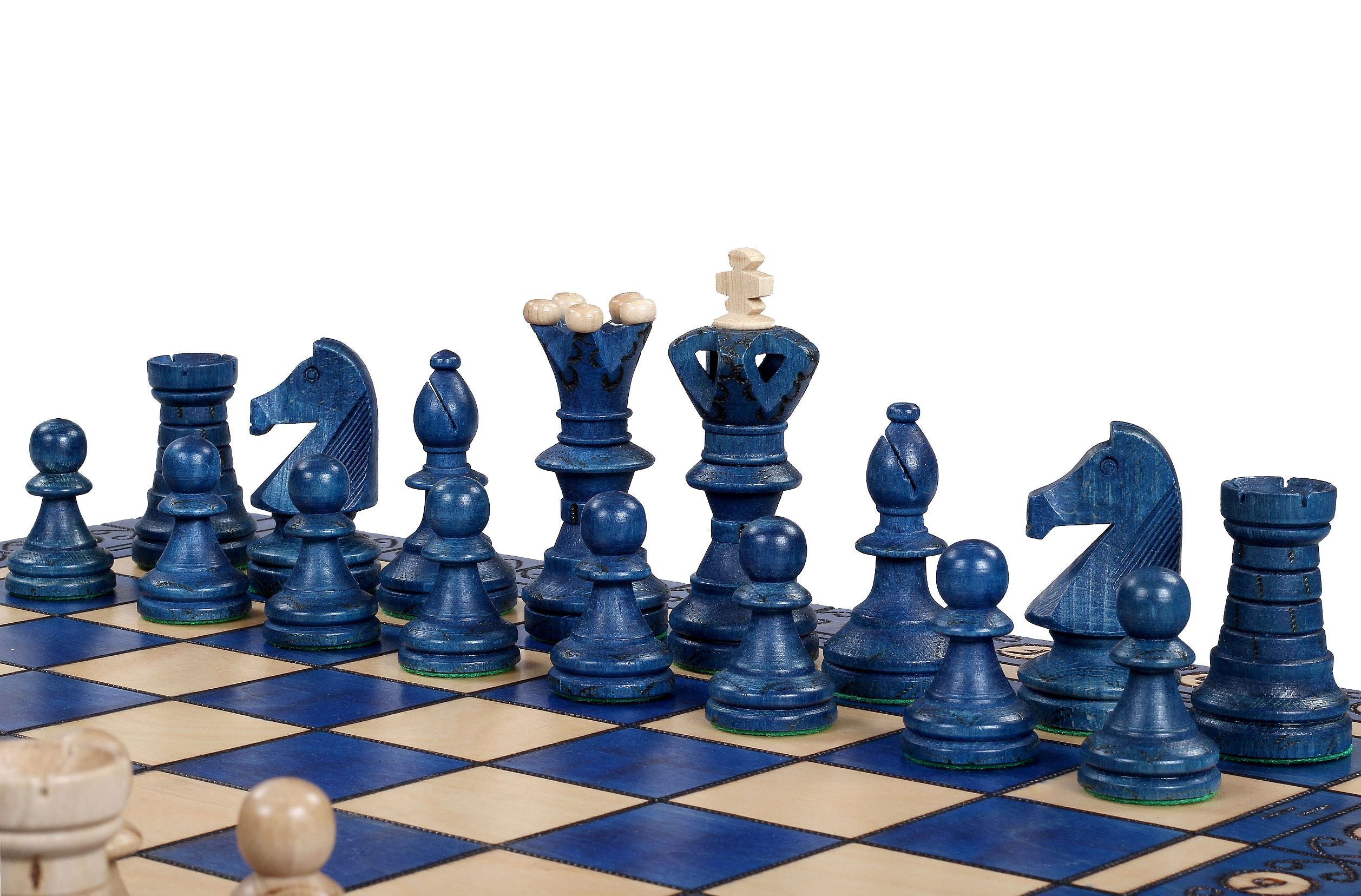 Massives Schach AMBASADOR BLUE (54cm) - 69711ab209e80faf12c8ccdf0bb22ccd