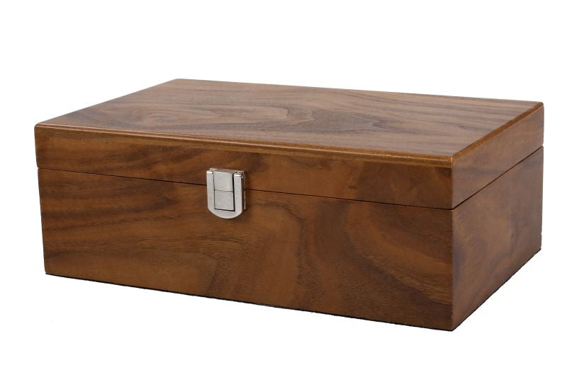 High Quality Chess Box - Walnut wood Veneer (24x15x8,5cm) - d0eaa78cc14dd367c796797b01f81da2