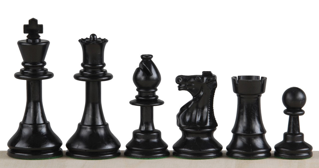 Club Staunton Schachfiguren Nr. 6, creme/schwarz (König 96 mm) - 3adac2ad52cda443004c1dc6d7680ed5