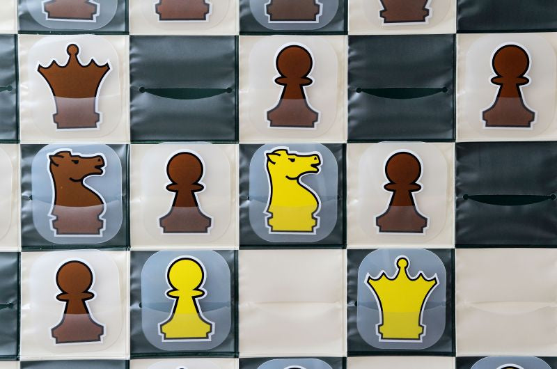 DEMONSTRATION DRAWING BOARD XXL - CUSTOMED (Schachbrett + Figuren + Tasche) - 328b1b2cb02f86929b8887469d8c1768