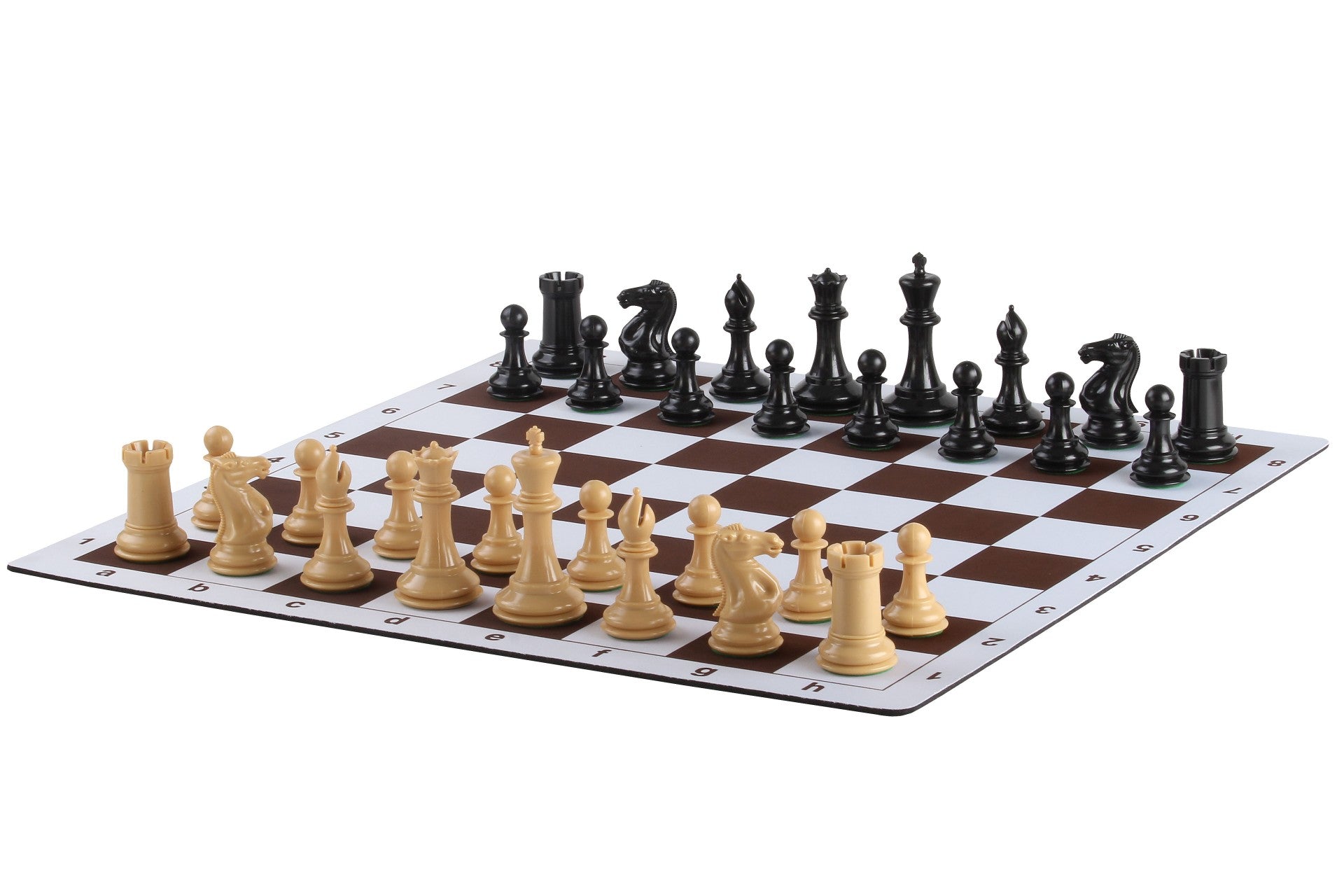 Roll-up chessboard No. 6 (51 cm), non-slip underside - Roll-up chessboard No. 6 (51 cm), non-slip underside