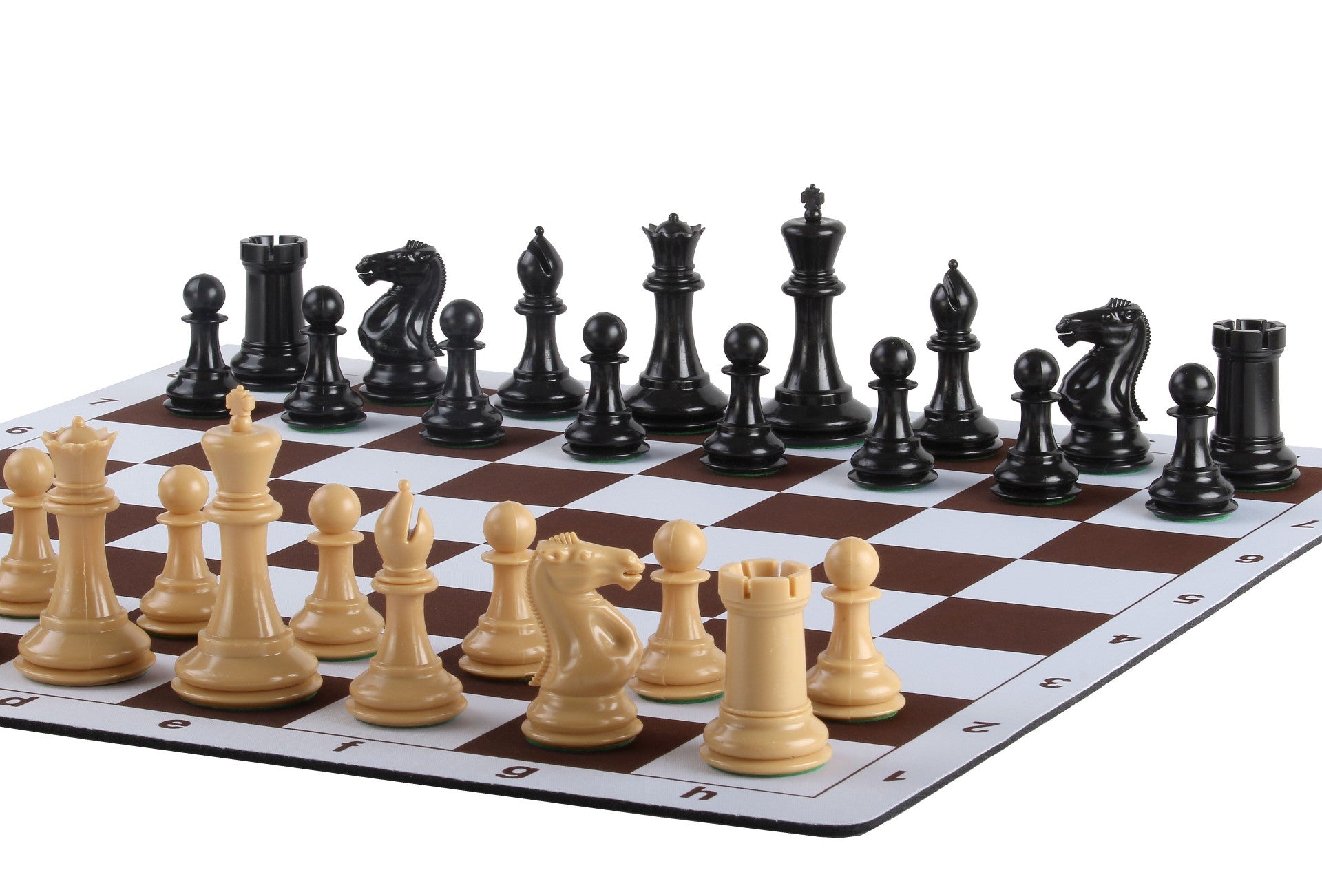 Roll-up chessboard No. 6 (51 cm), non-slip underside - Roll-up chessboard No. 6 (51 cm), non-slip underside