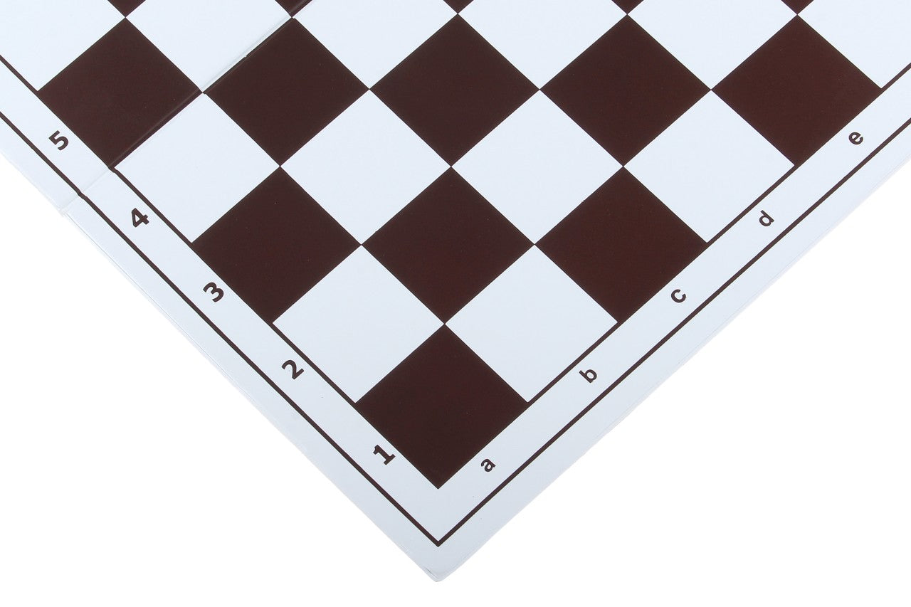 Plastic folding chessboard No. 4, white and brown - Plastic folding chessboard No. 4, white and brown