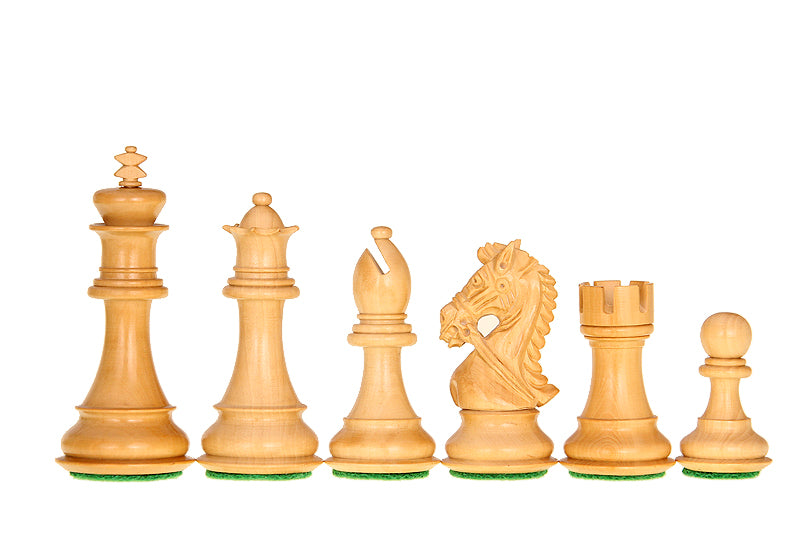 King's Bridal Acacia/Buckthorn Chess Figures 4 inches - ef49ee4ae34933f1e7a9db6f736adbde
