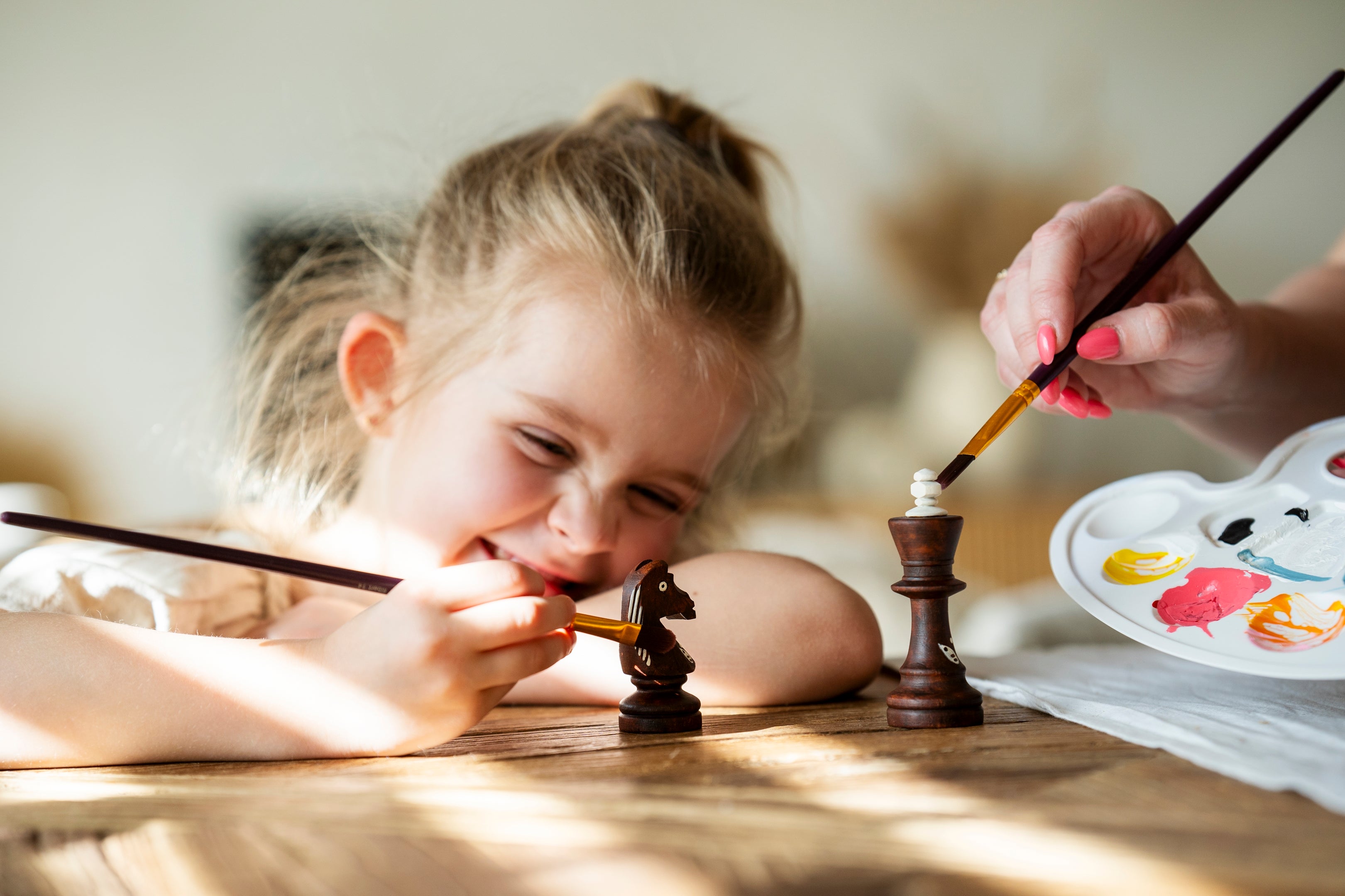 Schachkoffer zum Selbstbemalen und Zusammenbauen (48x48cm) - DIY Schachkunst - c5716ea4b8a0c2d2e1309ae88e726cc8