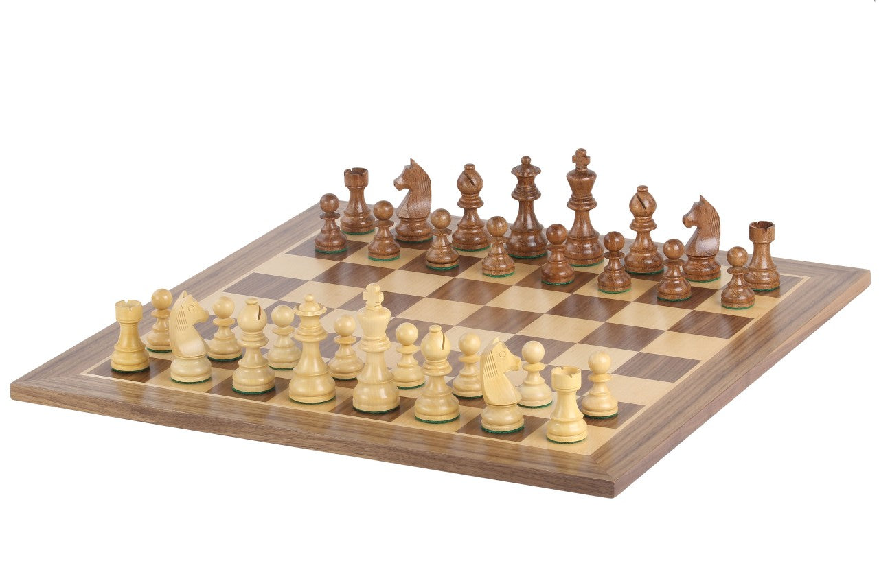 Tournament chess set No. 5 - 50mm board + German Knight 3.5" pieces - 9977ffd181d690f4a9fc967beb6636fc