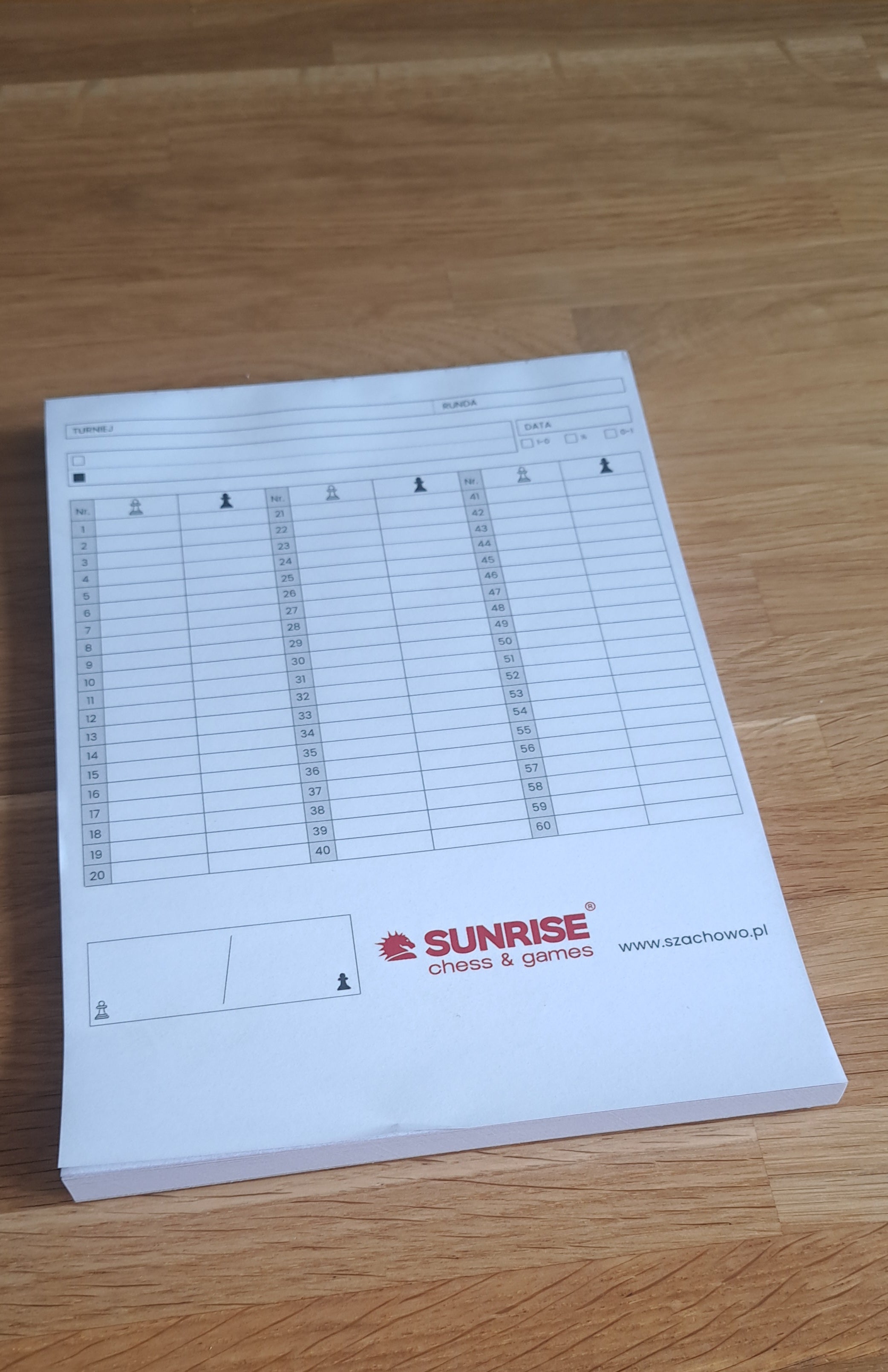 Blocs autocopiativos para anotar partidas - Scorebook (50 partidas) - Blocs autocopiativos para anotar partidas - Scorebook (50 partidas)