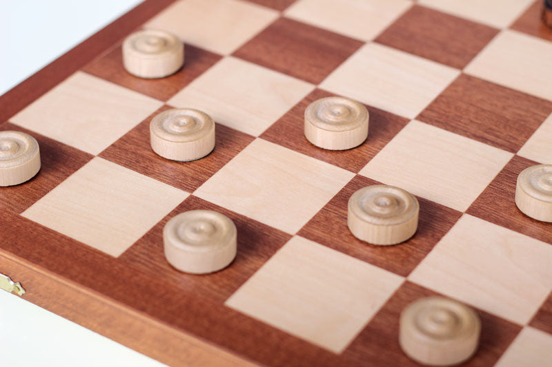CHECKERS 8x8 set INLAID - CHECKERS 8x8 set INLAID