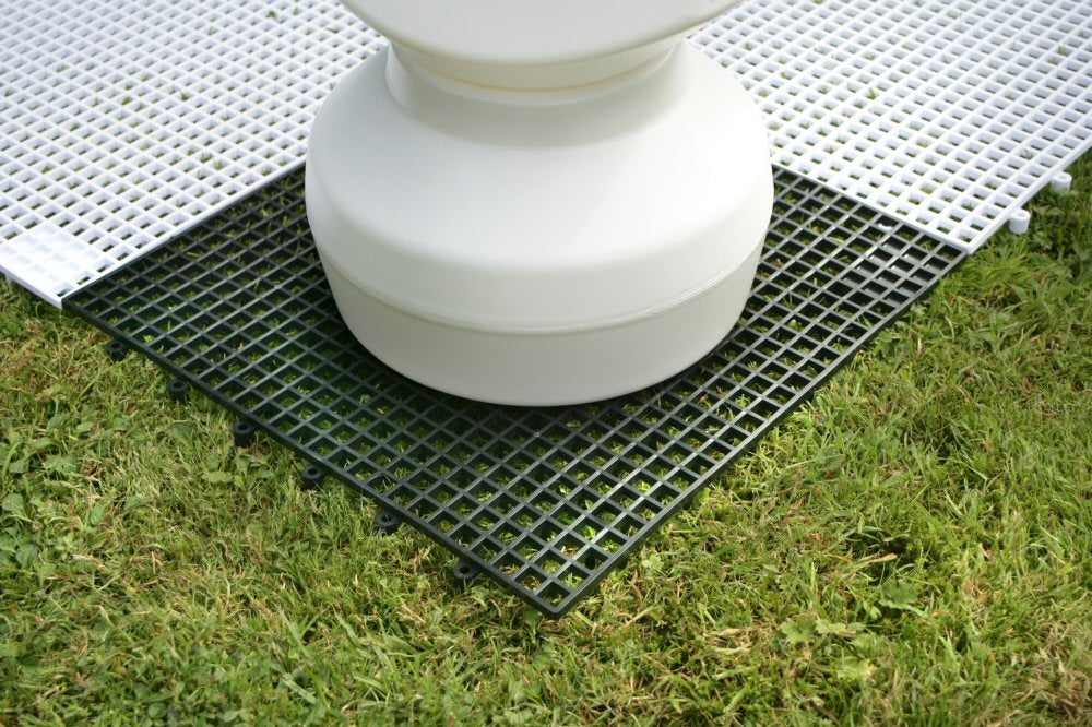 Kunststoff-Schachbrett und Outdoor-/Gartendame (36 cm Feld) - 804855bda6759e9d144bff3e4c9325b3