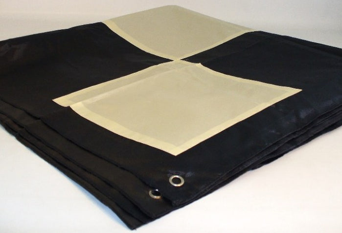 Nylon chess board for outdoor/garden chess (32 cm square) - Nylon chess board for outdoor/garden chess (32 cm square)