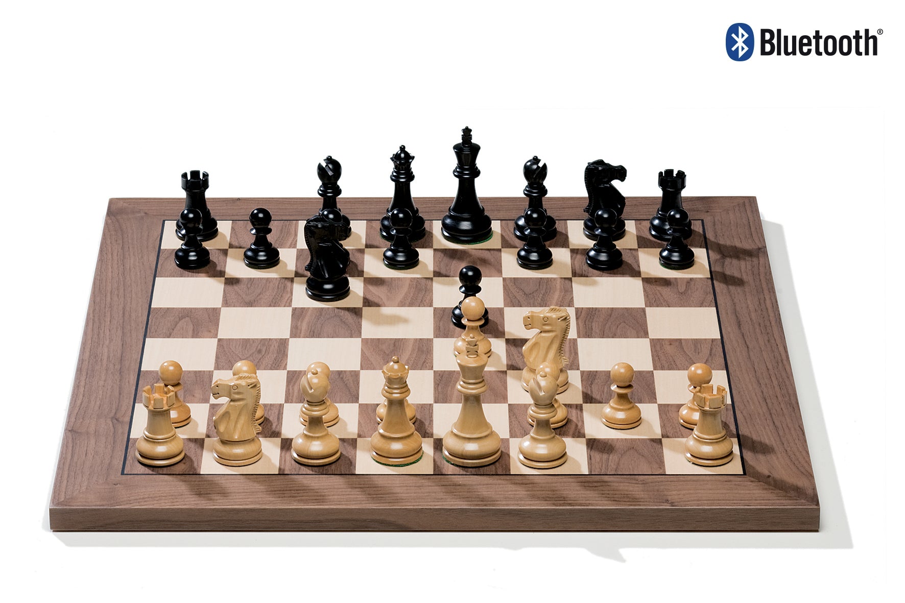 DGT Bluetooth E-Board Walnut + Classic - DGT Bluetooth E-Board Walnut + Classic