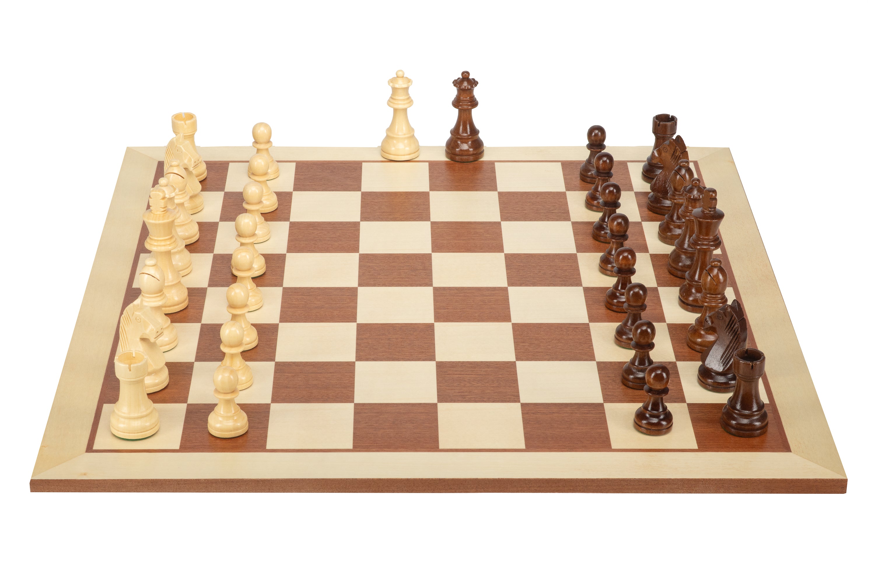 Juego de ajedrez «German» | Rey de 98 mm | Casilla de 58 mm | De madera - Juego de ajedrez «German» | Rey de 98 mm | Casilla de 58 mm | De madera