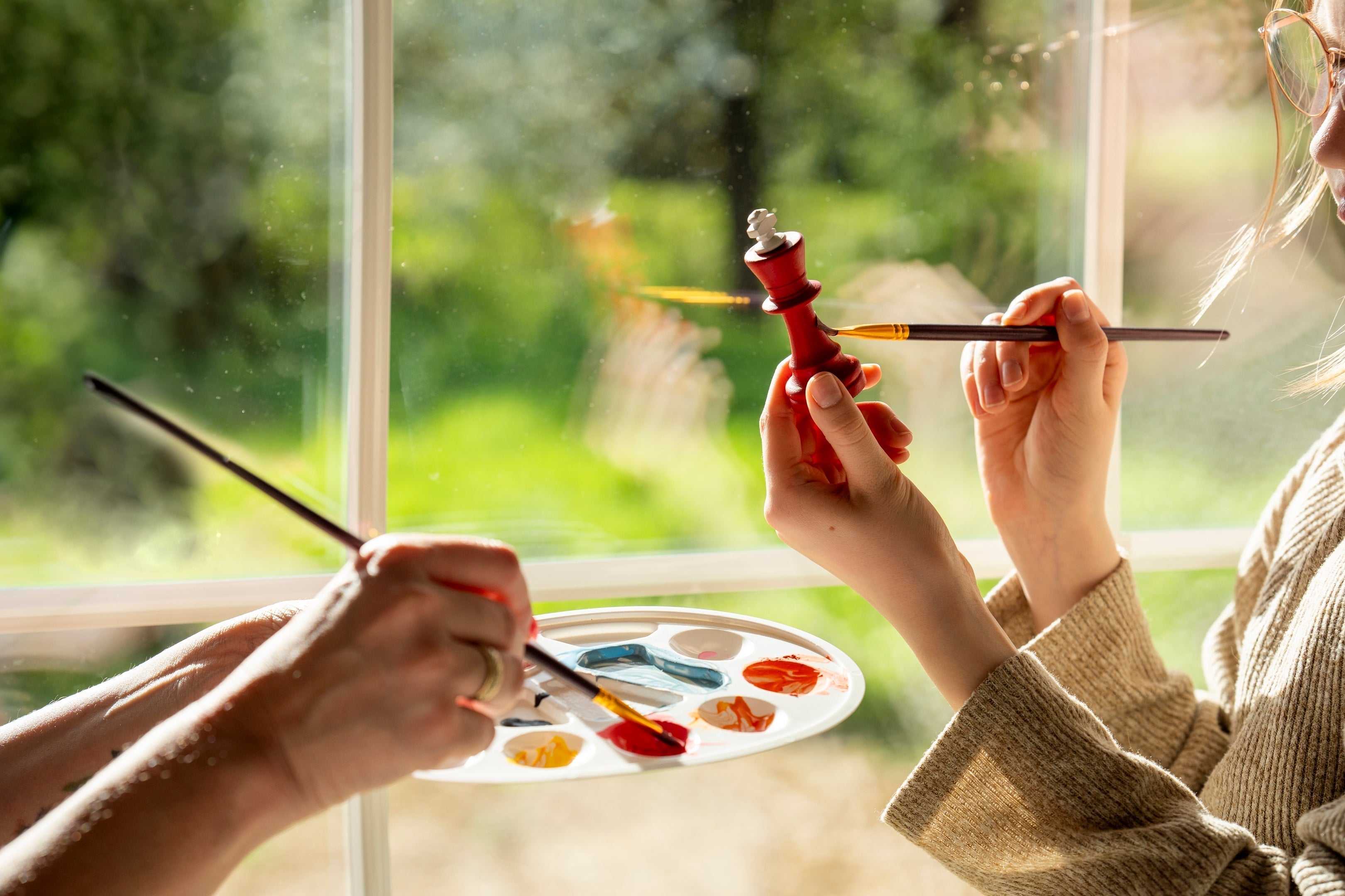 DIY Erstellen Sie Ihr eigenes Schachspiel