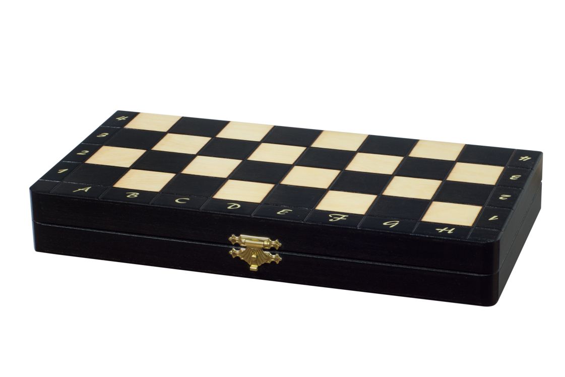 MAGNETISCHES SCHACH schwarz (28x28cm) - MAGNETISCHES SCHACH schwarz (28x28cm)