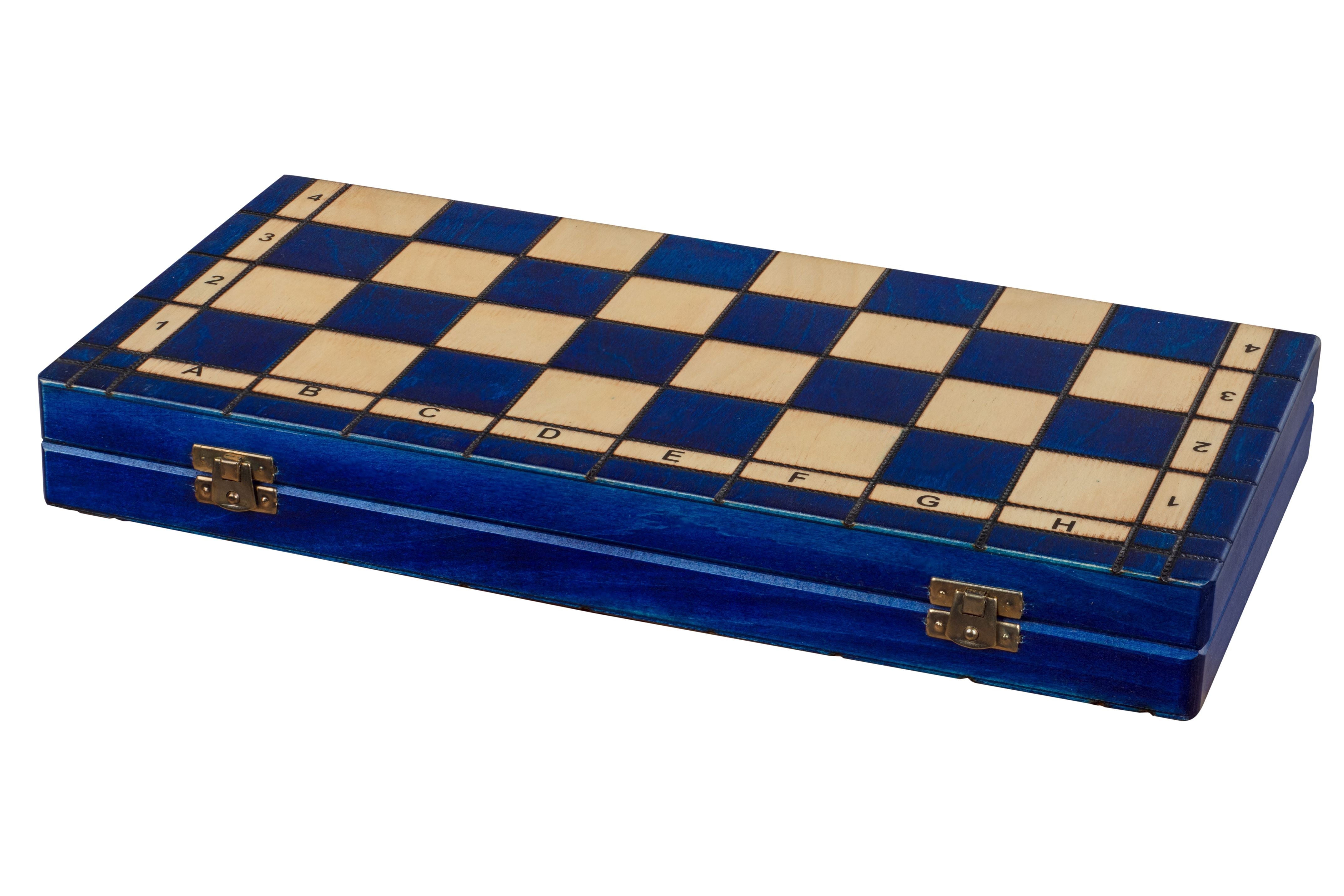 SCHACH AS (40,5 x 41 cm) BLAU - SCHACH AS (40,5 x 41 cm) BLAU
