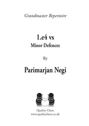 Grandmaster Repertoire - 1.e4 vs Minor Defences by Parimarjan Negi (hardcover)