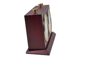 Wooden BHB chess clock with stand – DARK LARGE