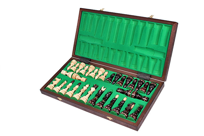 INDIAN LARGE Schach (54x54cm) - 1b8e85f9394b3ddac97d7e6befbecf2b