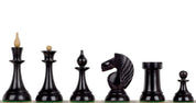 Chess pieces Queen's Gambit 1957 Boxwood/Ebonised '4