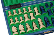 MAGNETISCHES SCHACH- BLAU