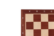 Tournament chess set No. 5 - chessboard 50 mm + Sunrise Staunton 90 mm pieces