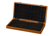 Intarsienschachbrett für Schachfiguren mit Königshöhe bis zu 80 mm