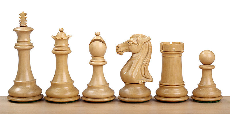 KÖNIGLICHER RITTER ROTHOLZ 4 ZOLL SCHACHFIGUREN - 18e6cda59511be8bf74d429759f54cf9