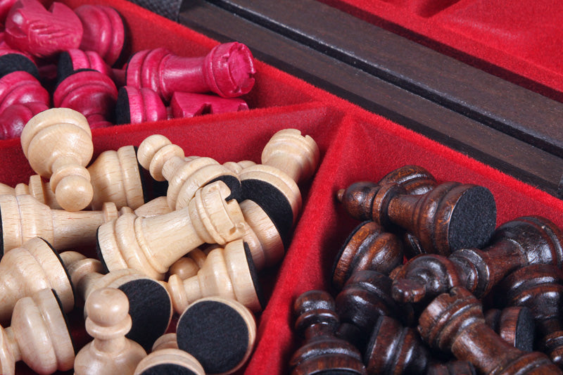 Schach für drei Spieler (32x28cm) - Familienspaß - Schach für drei Spieler (32x28cm) - Familienspaß